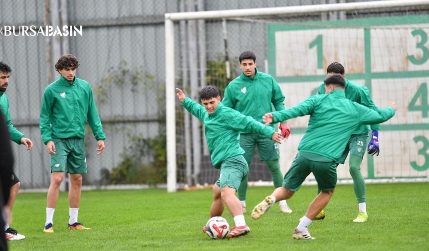 Bursaspor, Fethiyespor Maçı Hazırlıklarını Tamamladı