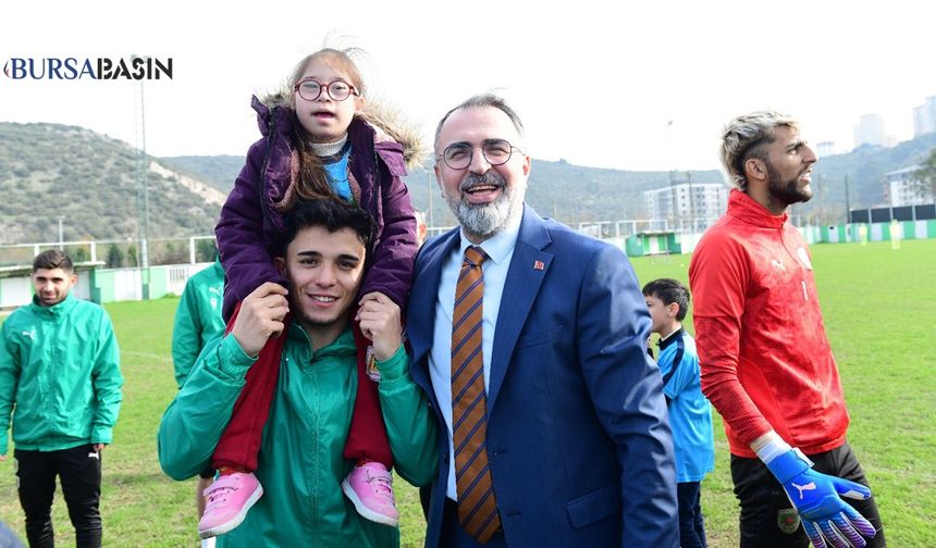 Kestel’de Engelliler Haftası için anlamlı maç