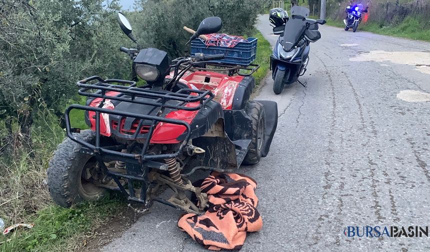 Mudanya’da ATV Kazası: 1’i Ağır 2 Yaralı