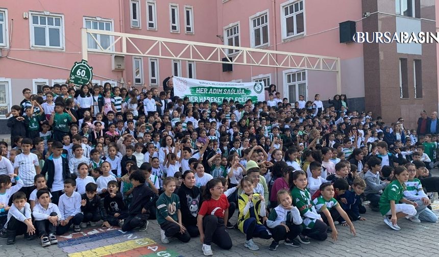 Bursa’da Okullarda Spor Günü Coşkusu