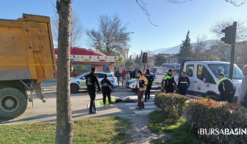 Gemlik’te Feci Kaza: Kamyonun Çarptığı Bisikletli Öldü
