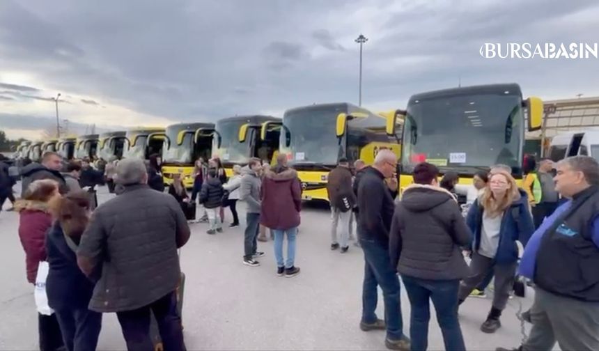 Bursa Terminali’nde Dönüş Yoğunluğu