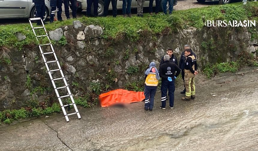 Yıldırım’da Dereye Düşen Şahıs Hayatını Kaybetti
