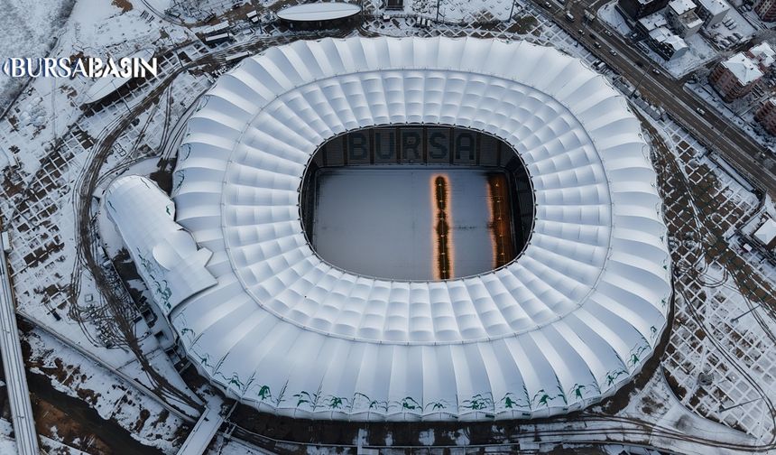 Karla Kaplı Timsah Arena Manzarasıyla Büyüledi