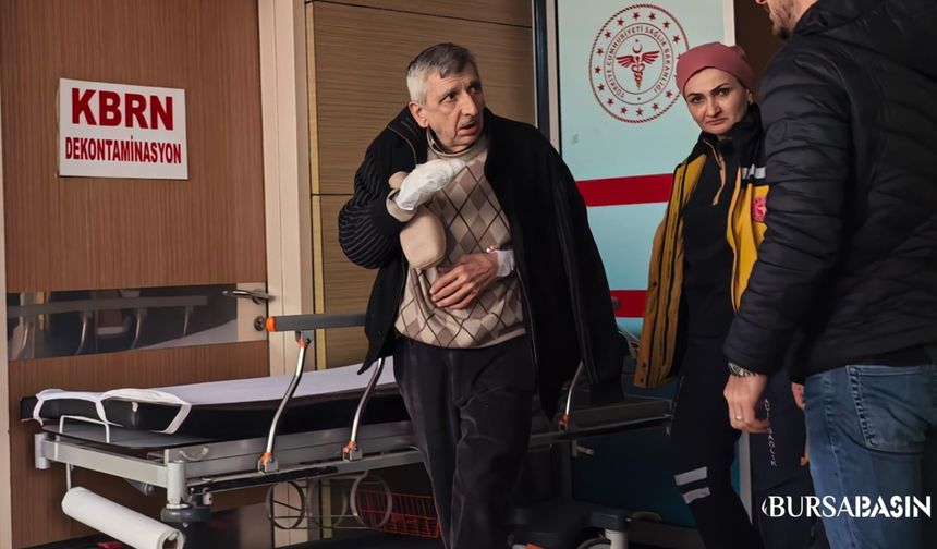 İnegöl’de Kamyonet Kapağı İşçinin Parmağını Kopardı