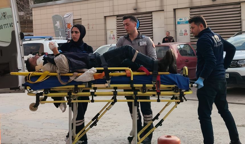 İnegöl OSB’de Pres Makinesine Sıkışan İşçi Ağır Yaralı