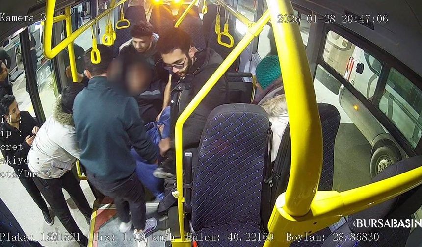 Bursa’da Kalp Krizi Geçiren Yolcu Hayata Döndü