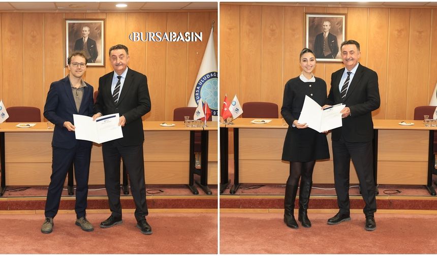 BUÜ’de Başarılı Akademisyenler Rektörle Buluştu