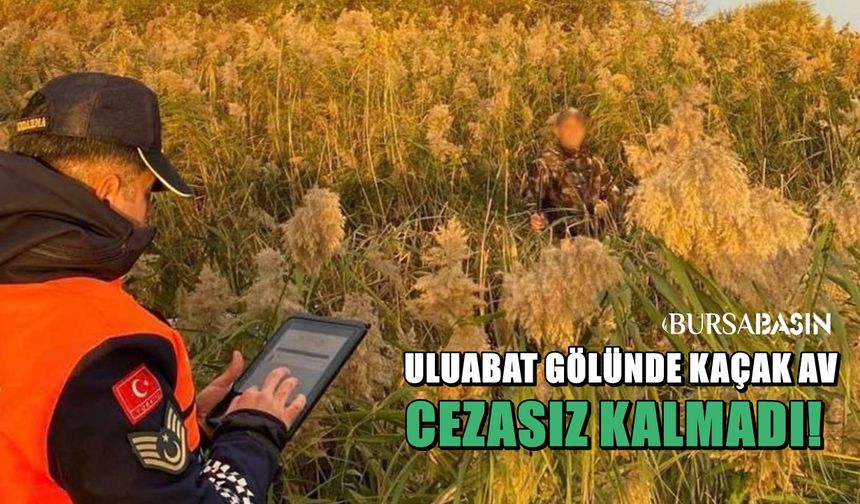 Uluabat Gölü'nde Kaçak Avcılara 431 Bin TL Ceza!