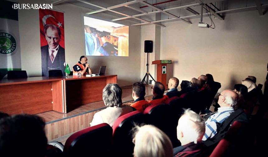 Bursa’da Deprem Gerçeğiyle Yüzleşme Eğitimi