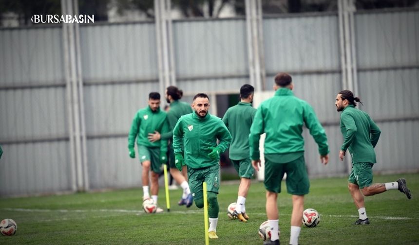 Bursaspor’da Kırklarelispor mesaisi sürüyor