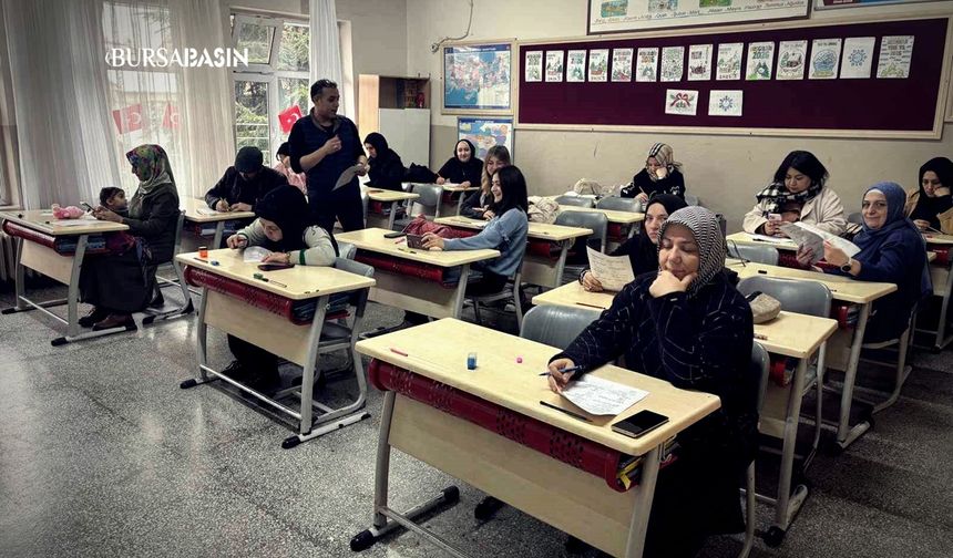 Osmangazi’de Veliler Kitap İçin Yarıştı