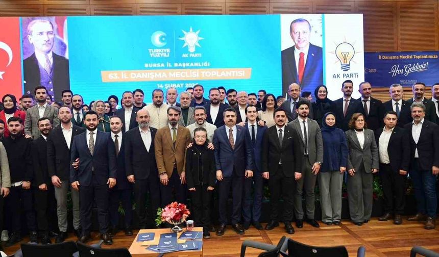 AK Parti Bursa’da Gençlik Vurgulu İl Danışma Toplantısı
