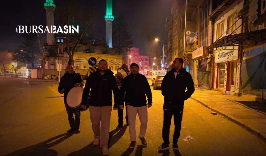 İnegöl’de Sahura İlahili Uyanış