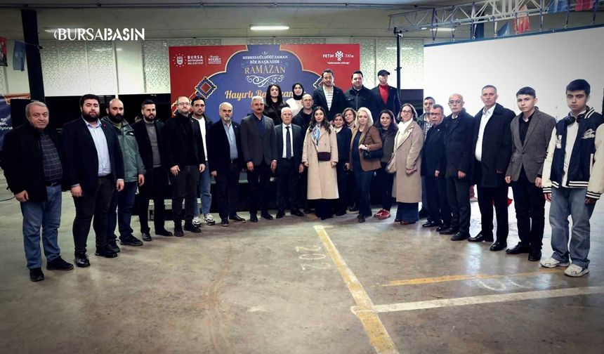 Bozbey Mimarsinan’da İftar Sofrasına Oturdu