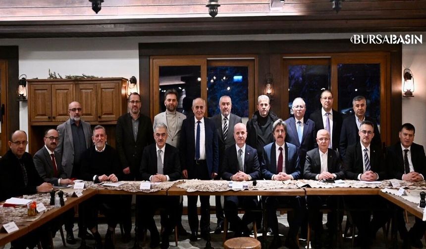 Bursa İş Dünyası YÖK Başkanı ile Geleceğin Eğitimi Konuştu