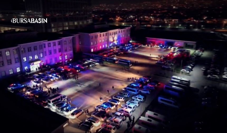 Gemlik merkezli dev operasyonda 84 tutuklama