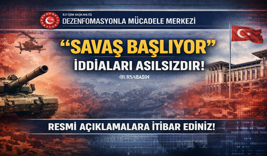DMM’den “Savaş Başlıyor” İddialarına Yalanlama