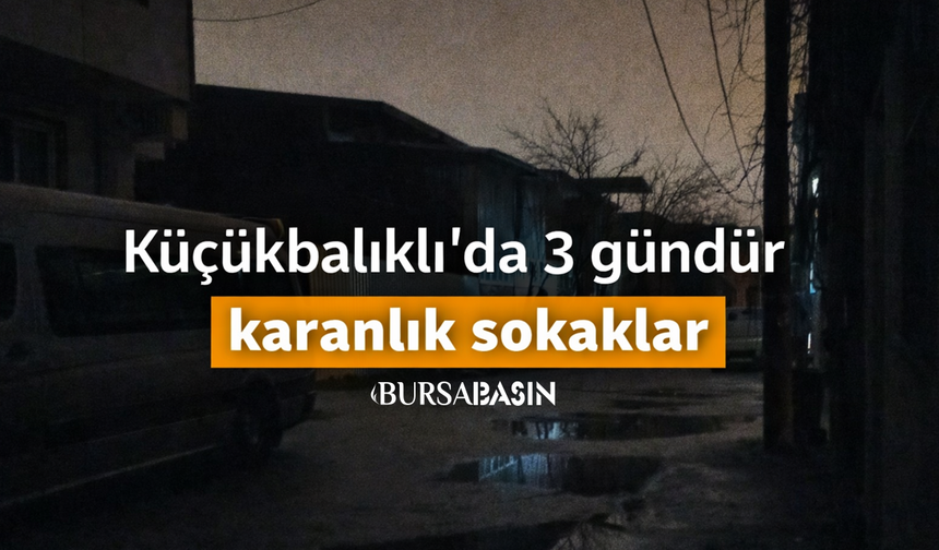 Osmangazi'de Karanlık Kabusu: UEDAŞ 'Çözüldü' Diyor Ama Sokaklar Zifiri!