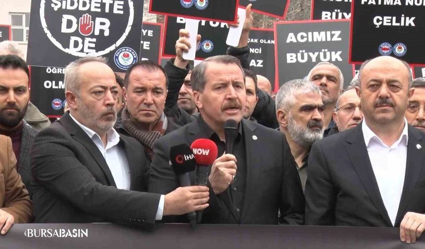 Çekmeköy’de Öğretmen Cinayetine Tepki