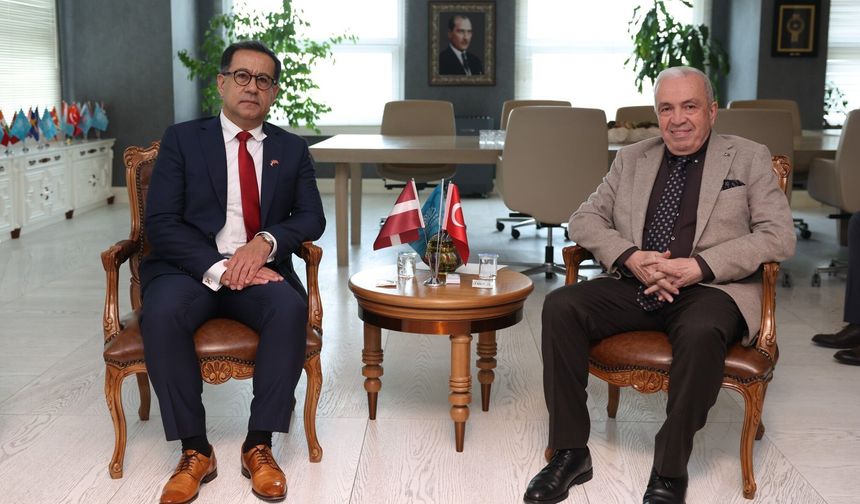 Nilüfer’de Letonya ile İş Birliği Görüşmesi