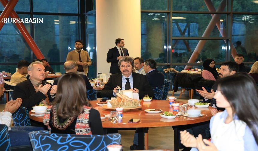 BUÜ’de uluslararası öğrencilerle iftar buluşması
