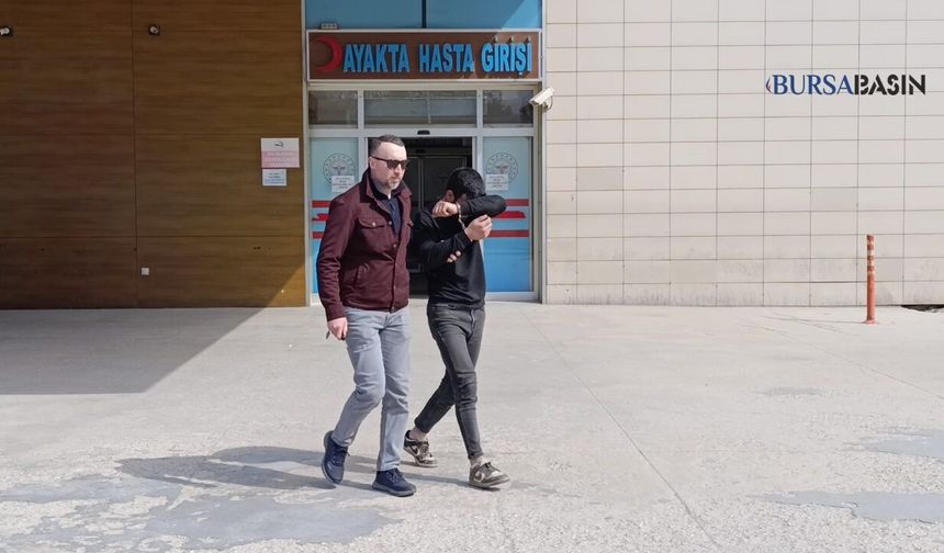 İnegöl’de firari dolandırıcı saklandığı evde yakalandı