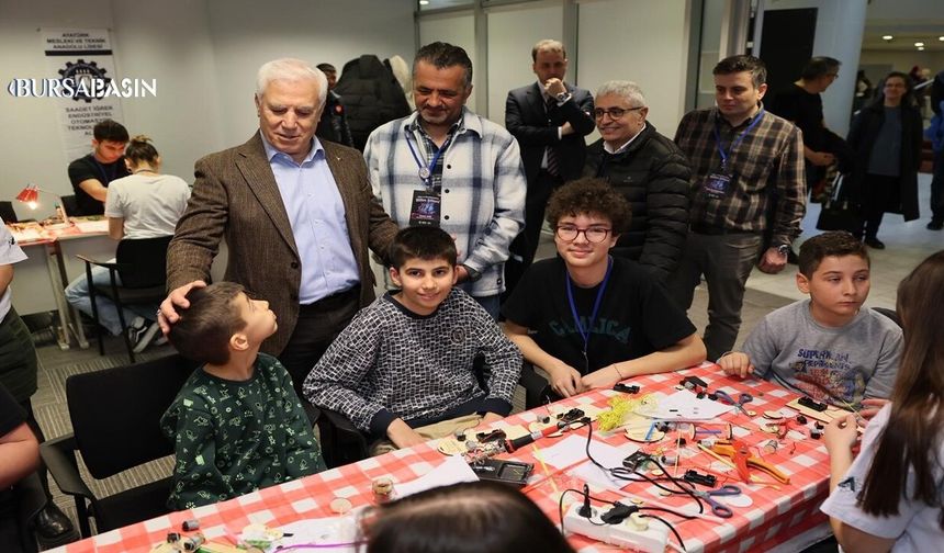 Bursa’da Çocuklar Bilim ve Teknolojiyle Tanıştı