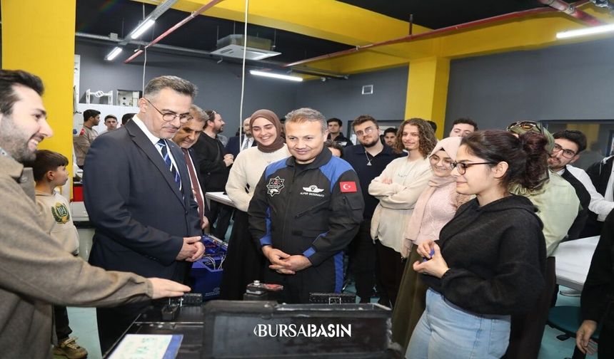 Alper Gezeravcı’dan BTÜ’de Gençlere İlham