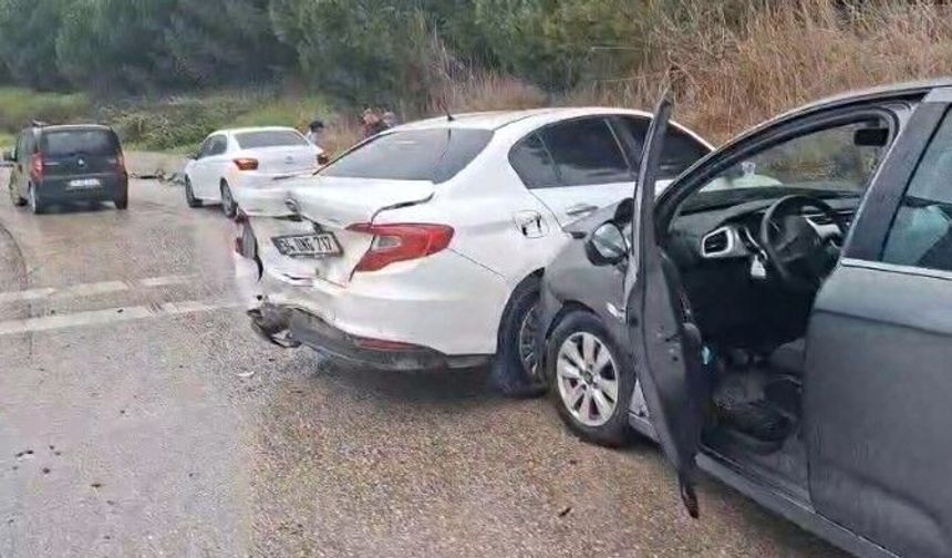 Bursa Otobanında Zincirleme Kaza