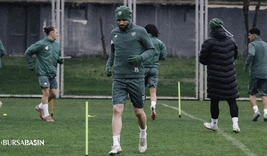 Bursaspor’da Gebzespor Maçı Öncesi Tempo Arttı