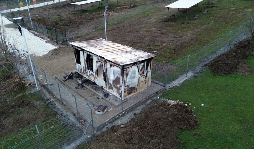 Hayvan Merkezi Kundaklandı, Büyük Hasar Oluştu