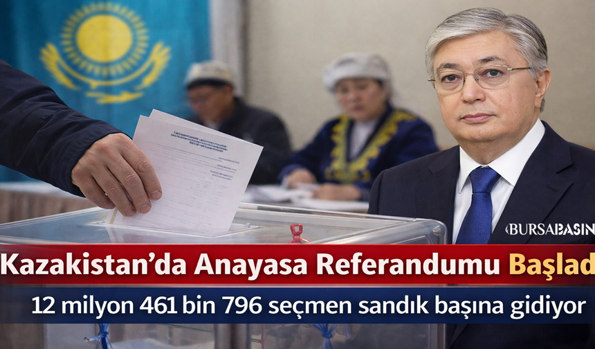 Kazakistan’da Yeni Anayasa İçin Referandum