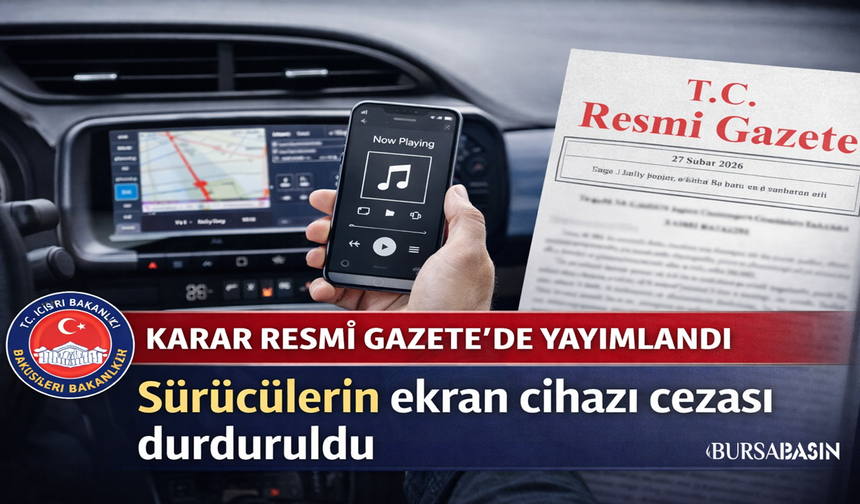 Multimedya Cihazı Trafik Cezalarına Geçici Duraklama