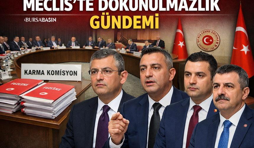 Meclis’te Dokunulmazlık Dosyaları Komisyona Sevk