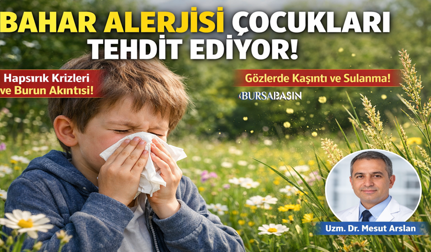 Çocuklarda Bahar Alerjisine Dikkat!