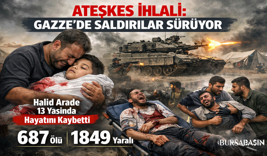 İsrail’in Ateşkes İhlali Gazze’de Bir Çocuğun Ölümüne Yol Açtı