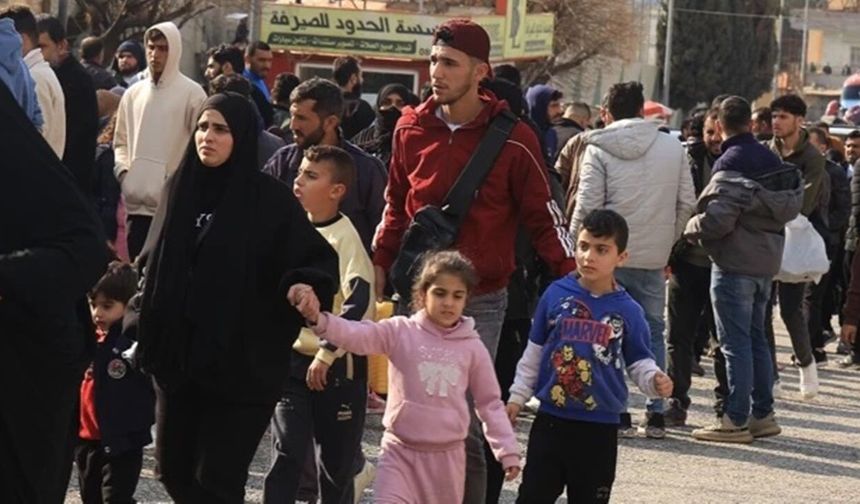İsrail Saldırıları: 10 Bin Kişi Suriye’ye Geçti