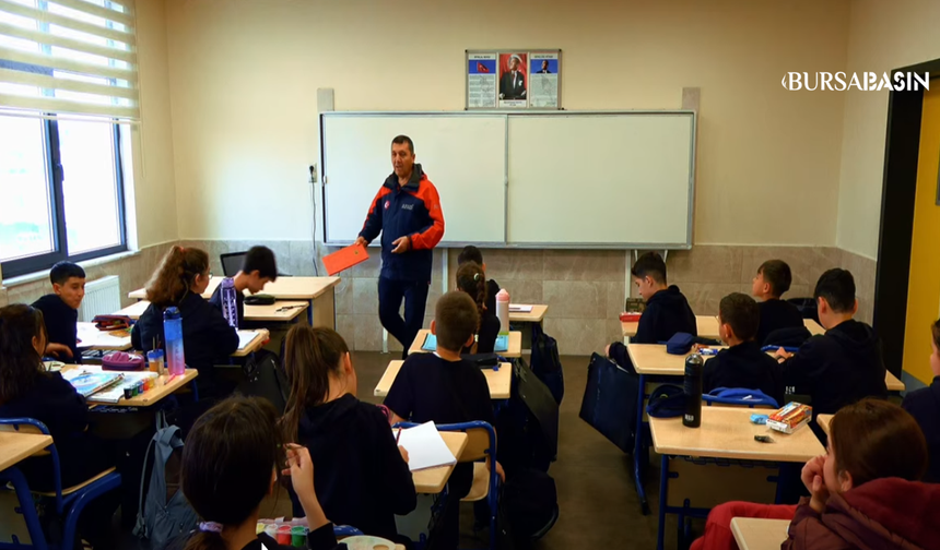 AFAD Bursa’dan Öğrencilere Afet Eğitimi