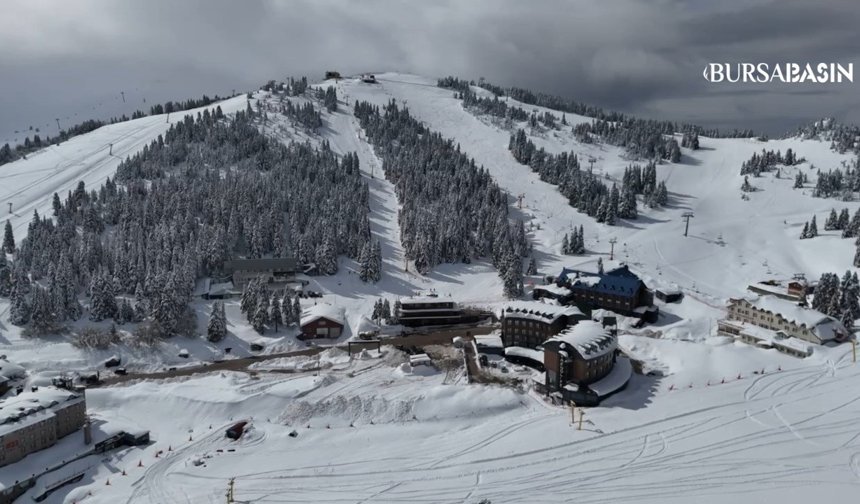 Nisan Ayında Uludağ’da Kar Şaşkınlığı