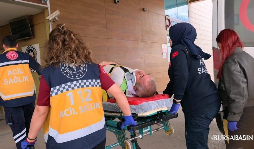 İnegöl’de Çatı Çöktü: Usta Metrelerce Düştü!