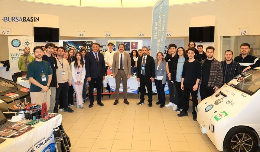 BUÜ Teknoloji Fuarı’na Öğrenci Akını