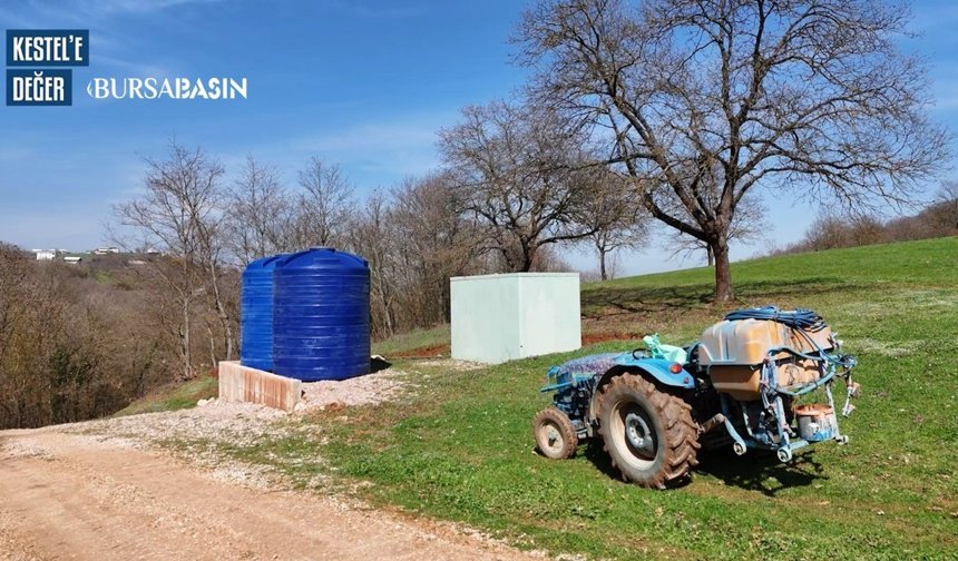 Kestel’de 4 Mahalleye Su Deposu Müjdesi