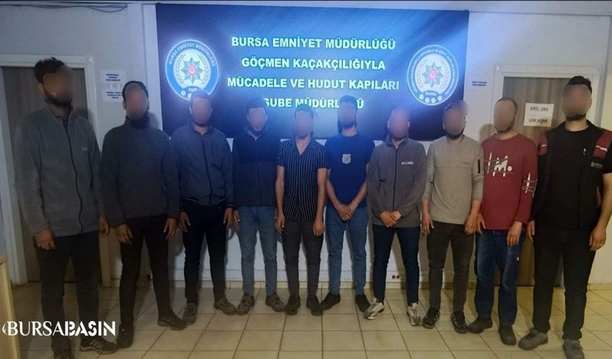Bursa’da Göçmen Operasyonu: 3 Kişi Gözaltında