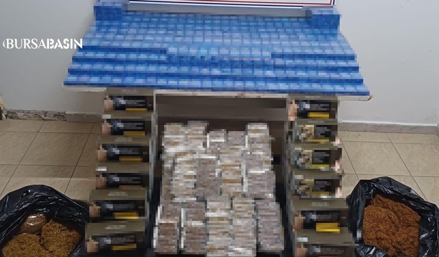Bursa’da Kaçak Tütün Operasyonu