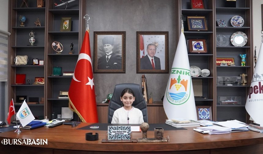 İznik’te Başkanlık Koltuğu Ada’ya Emanet