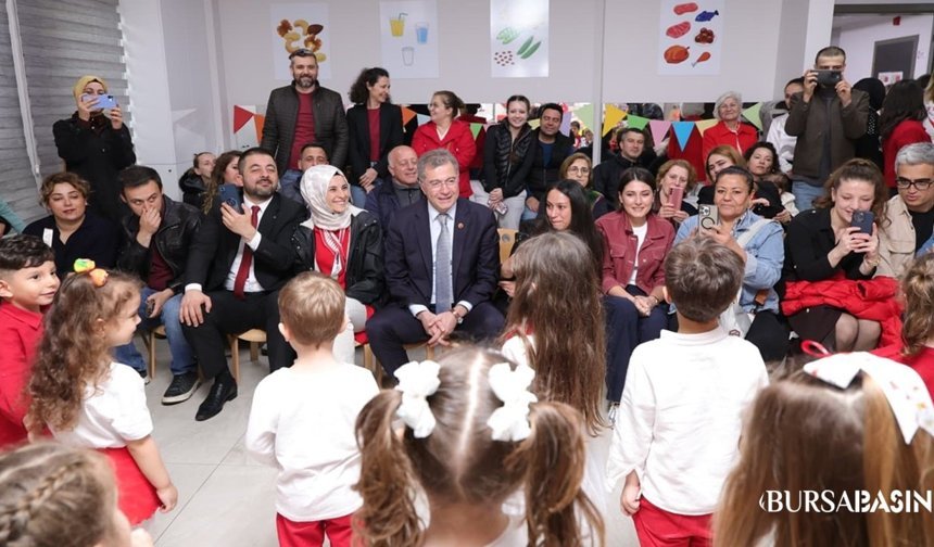 Osmangazi’de Minikler 23 Nisan’ı Coşkuyla Kutladı