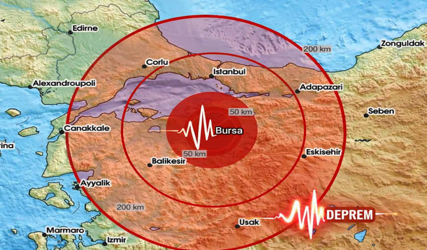 Simav’daki Deprem Bursa’da Hissedildi