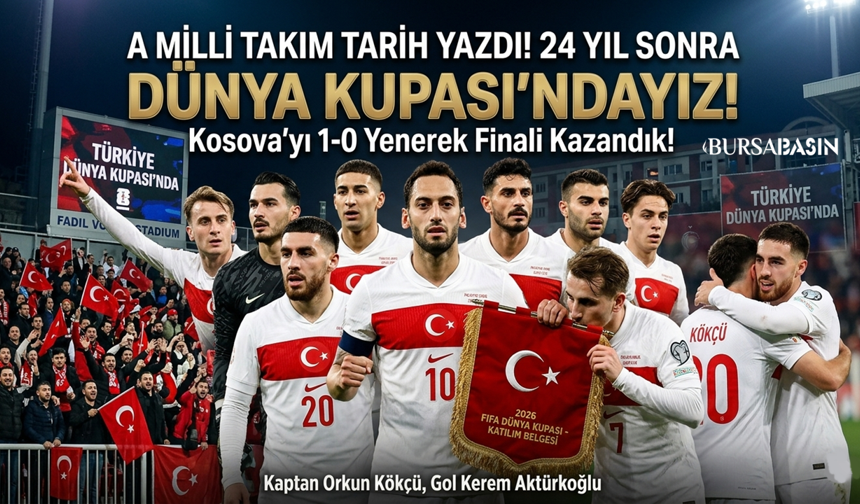 Türkiye Tarih Yazdı! 24 Yıl Sonra Dünya Kupası’nda