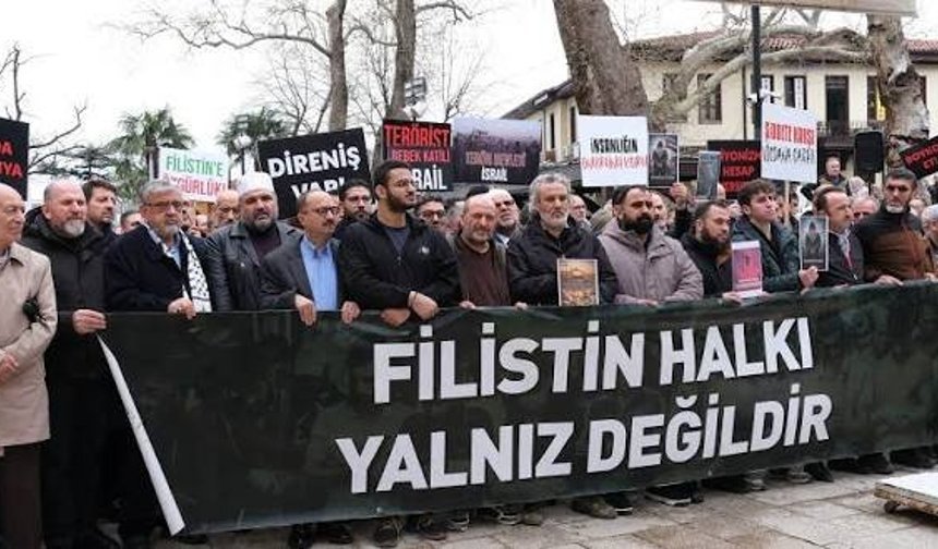 Bursa’dan Mescid-i Aksa İçin Sert Tepki